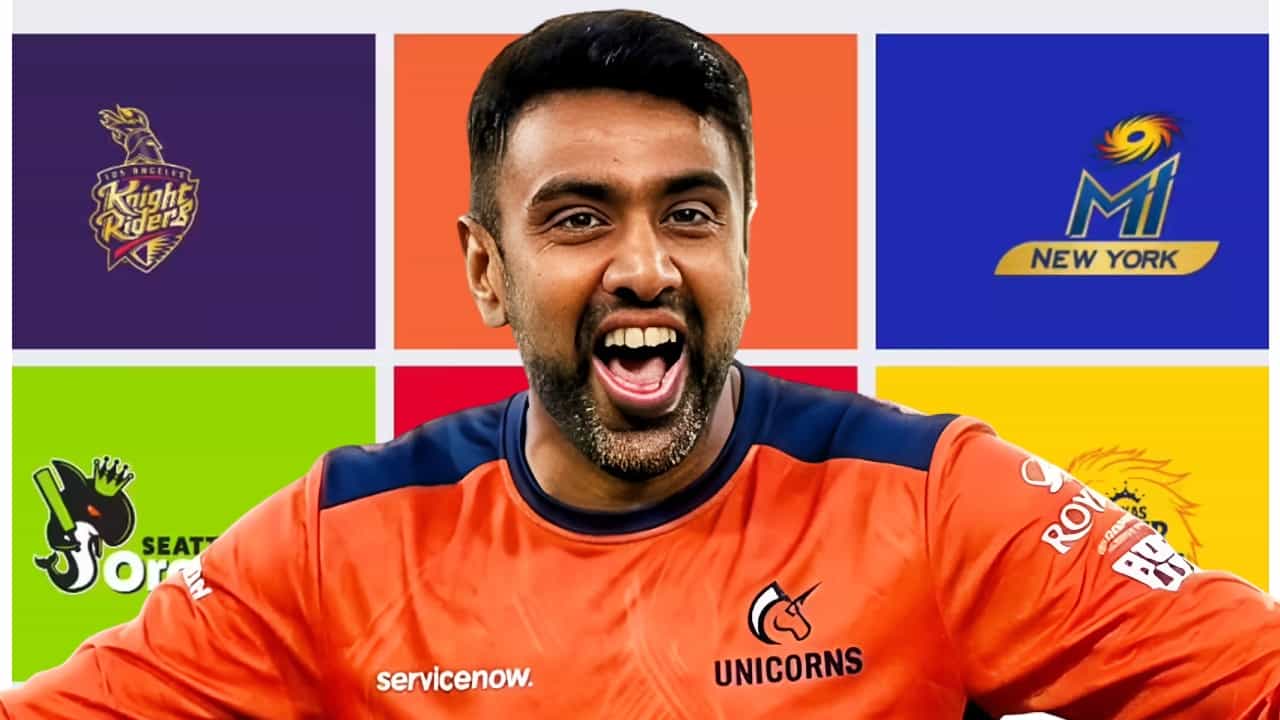 ಟೀಮ್ ಇಂಡಿಯಾದ ಮಾಜಿ ಆಟಗಾರ ರವಿಚಂದ್ರನ್ ಅಶ್ವಿನ್ (R. Ashwin) ವಿದೇಶಿ ಲೀಗ್ನತ್ತ ಮುಖ ಮಾಡಿದ್ದಾರೆ. ಈಗಾಗಲೇ ಐಪಿಎಲ್ನಿಂದ ನಿವೃತ್ತಿ ಘೋಷಿಸಿರುವ ಅವರು ಮುಂಬರುವ ಮೇಜರ್ ಲೀಗ್ ಕ್ರಿಕೆಟ್ (MLC) ಟೂರ್ನಿಯಲ್ಲಿ ಸ್ಯಾನ್ ಫ್ರಾನ್ಸಿಸ್ಕೋ ಯುನಿಕಾರ್ನ್ಸ್ ತಂಡದ ಪರ ಕಣಕ್ಕಿಳಿಯಲಿದ್ದಾರೆ.