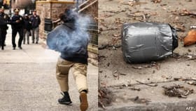 ನ್ಯೂಯಾರ್ಕ್ ಮೇಯರ್​ ಮಮ್ದಾನಿ ಮನೆ ಎದುರು ಸ್ಫೋಟಕಗಳ ಎಸೆದ ಪ್ರತಿಭಟನಾಕಾರರು