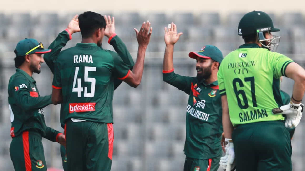 BAN vs PAK: ಆಘಾ ಶತಕ ವ್ಯರ್ಥ; ಪಾಕ್ ವಿರುದ್ಧ ಏಕದಿನ ಸರಣಿ ಗೆದ್ದ ಬಾಂಗ್ಲಾದೇಶ BAN vs PAK: ಆಘಾ ಶತಕ ವ್ಯರ್ಥ; ಪಾಕ್ ವಿರುದ್ಧ ಏಕದಿನ ಸರಣಿ ಗೆದ್ದ ಬಾಂಗ್ಲಾದೇಶ