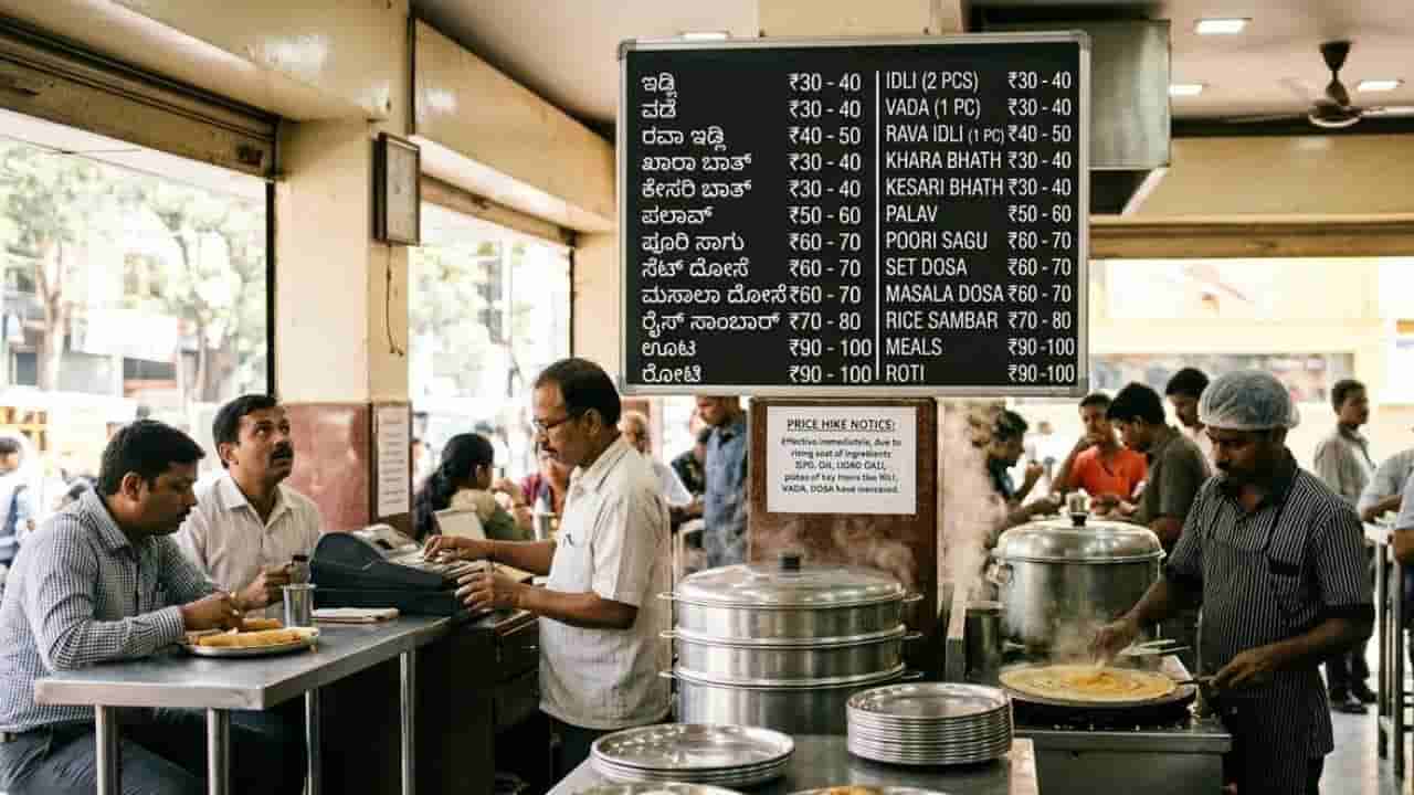 ಗ್ಯಾಸ್ ಸಿಲಿಂಡರ್ ಕೊರತೆಯಿಂದ ಗ್ರಾಹಕರ ಜೇಬಿಗೂ ಕತ್ತರಿ! ಹೋಟೆಲ್ಗಳಲ್ಲಿ ಇಡ್ಲಿ-ದೋಸೆ ಬೆಲೆ ಎಷ್ಟಾಗಿದೆ ಗೊತ್ತಾ?