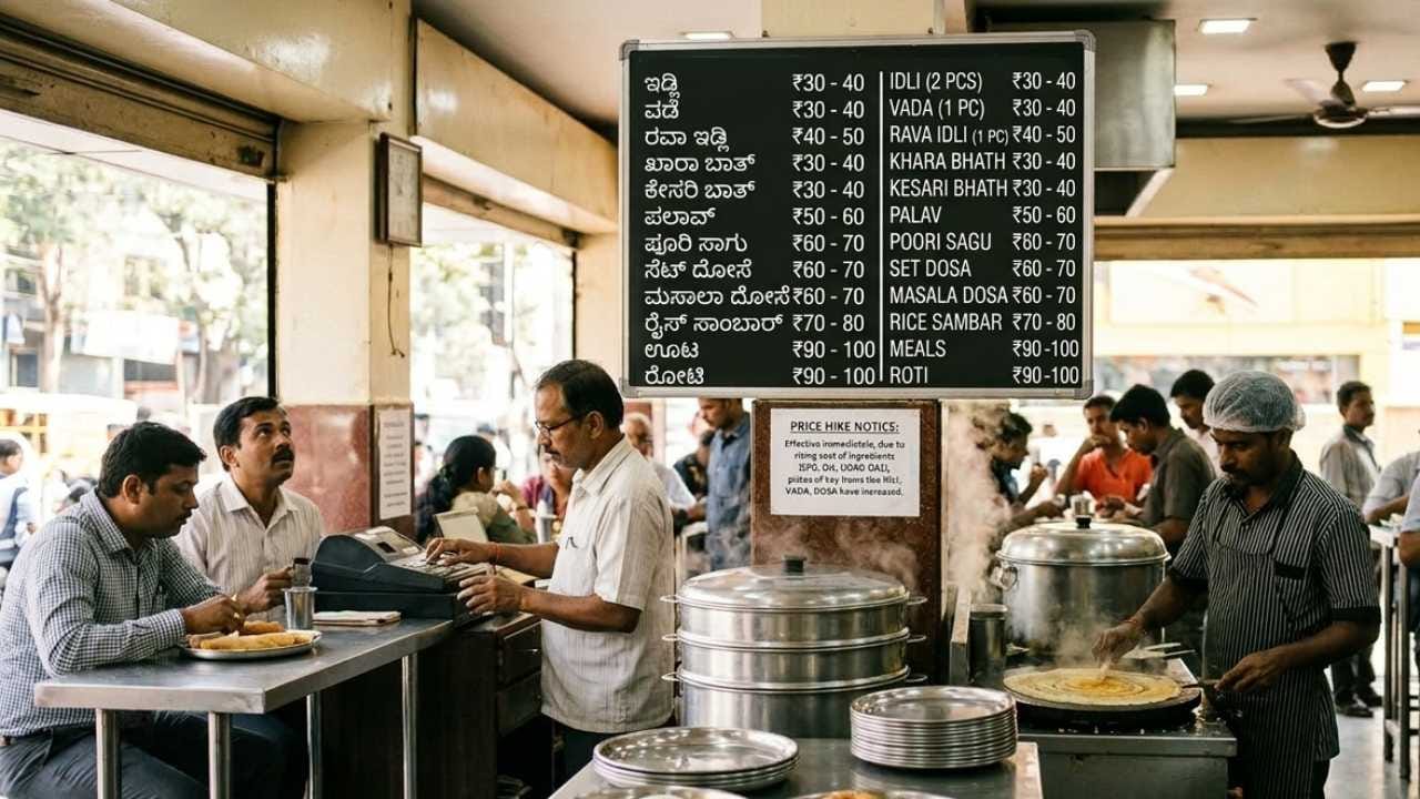 ಗ್ಯಾಸ್ ಸಿಲಿಂಡರ್ ಕೊರತೆಯಿಂದ ಗ್ರಾಹಕರ ಜೇಬಿಗೂ ಕತ್ತರಿ! ಹೋಟೆಲ್ಗಳಲ್ಲಿ ಇಡ್ಲಿ-ದೋಸೆ ಬೆಲೆ ಎಷ್ಟಾಗಿದೆ ಗೊತ್ತಾ? ಗ್ಯಾಸ್ ಸಿಲಿಂಡರ್ ಕೊರತೆಯಿಂದ ಗ್ರಾಹಕರ ಜೇಬಿಗೂ ಕತ್ತರಿ! ಹೋಟೆಲ್ಗಳಲ್ಲಿ ಇಡ್ಲಿ-ದೋಸೆ ಬೆಲೆ ಎಷ್ಟಾಗಿದೆ ಗೊತ್ತಾ?