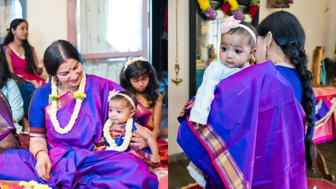 ನಟಿ ಭಾವನಾ ರಾಮಣ್ಣ ಪುತ್ರಿ ನಾಮಕರಣ, ಮಗಳಿಗೆ ಅಜ್ಜಿಯ ಹೆಸರು: ಚಿತ್ರಗಳ ನೋಡಿ