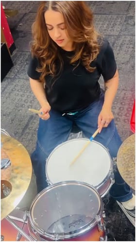 ಡ್ರಮ್ಮರ್ ಆಗಿ ಬದಲಾದ ನಟಿ ಭಾವನಾ