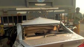 ಹೆಗ್ಗೆರೆ ಬಳಿ ಕಾರು-ಲಾರಿ ಭೀಕರ ಅಪಘಾತ; ಮೂವರು ಸ್ಥಳದಲ್ಲೇ ಸಾವು!