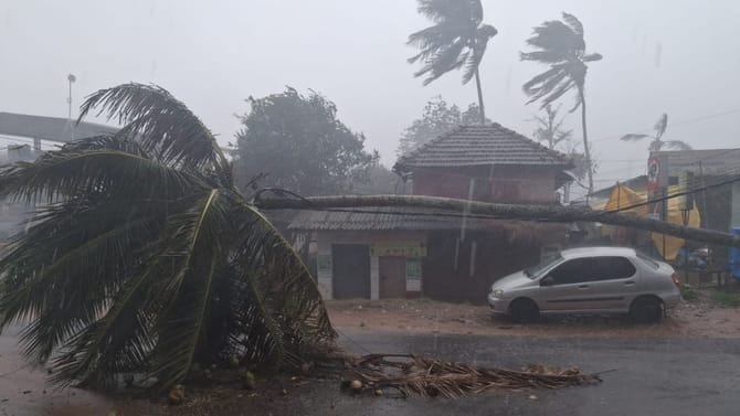 ಕಾಫಿನಾಡಿನಲ್ಲಿ ವರುಣನ ಅಬ್ಬರ