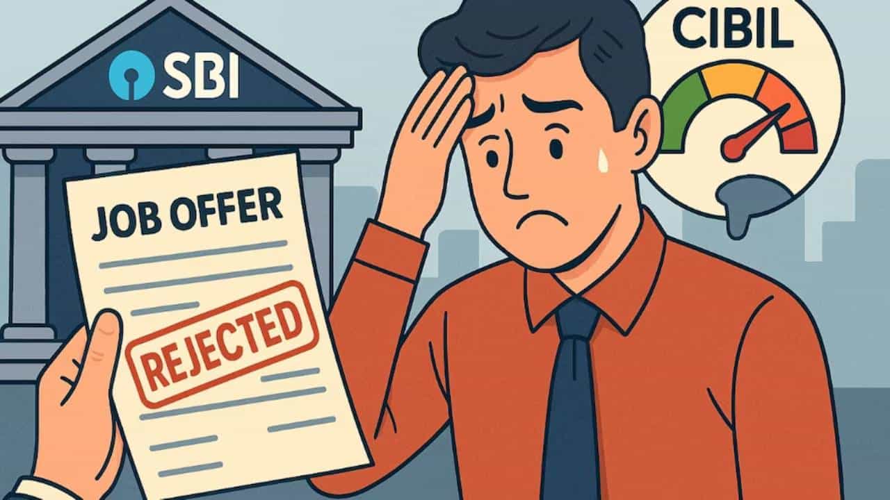 Bank Job: ಬ್ಯಾಂಕ್ ಉದ್ಯೋಗ ಪಡೆಯಲು ಇನ್ಮುಂದೆ ಪರೀಕ್ಷೆಯ ಜೊತೆಗೆ 'ಸಿಬಿಲ್ ಸ್ಕೋರ್' ಕೂಡ ಮುಖ್ಯ! Bank Job: ಬ್ಯಾಂಕ್ ಉದ್ಯೋಗ ಪಡೆಯಲು ಇನ್ಮುಂದೆ ಪರೀಕ್ಷೆಯ ಜೊತೆಗೆ 'ಸಿಬಿಲ್ ಸ್ಕೋರ್' ಕೂಡ ಮುಖ್ಯ!