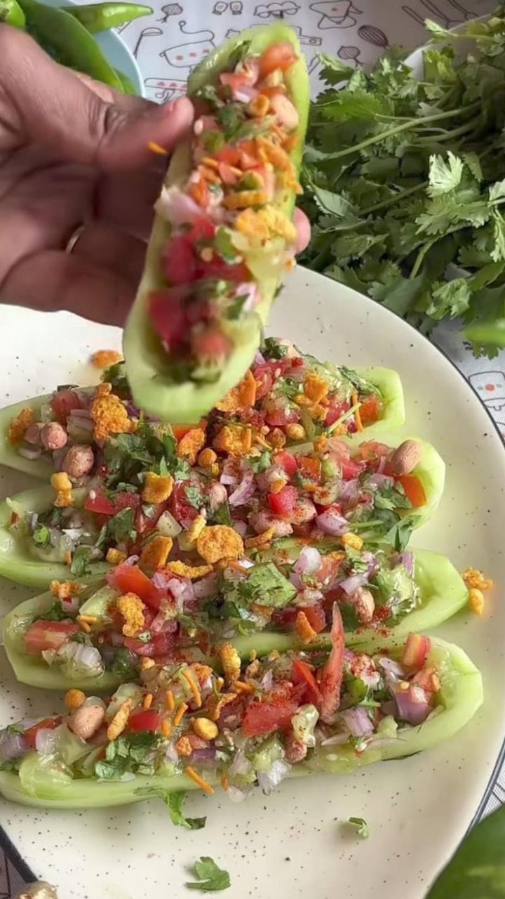 ಇದು ಸ್ಪೆಷಲ್ ಸೌತೆಕಾಯಿ ಬೋಟ್ ಚಾಟ್, ರೆಸಿಪಿ ಇಲ್ಲಿದೆ