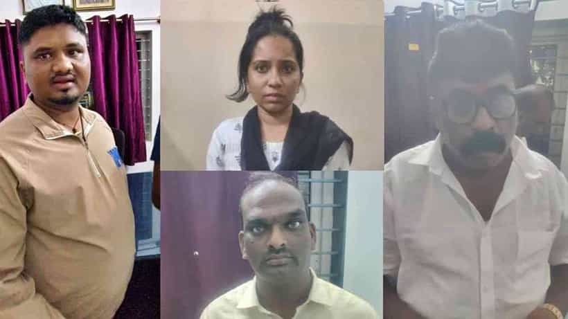 ಕಷ್ಟ ಅಂತ ಹೇಳಿಕೊಂಡು ದಾವಣೆಗೆರೆ ಉದ್ಯಮಿಗೆ ಹನಿಟ್ರ್ಯಾಪ್: ನರ್ಸ್ ಸೇರಿ ನಾಲ್ವರು ಅರೆಸ್ಟ್