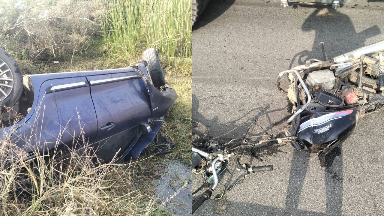 ದೇವನಹಳ್ಳಿಯಲ್ಲಿ ಭೀಕರ ಅಪಘಾತ: ಮೆಡಿಕಲ್ ವಿದ್ಯಾರ್ಥಿ ಅಜಾಗರೂಕ ಚಾಲನೆಗೆ ಬೈಕ್ ಸವಾರ ಸಾವು!