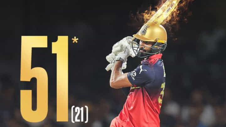 RCB vs SRH: 6,6,6,6.. ಅತಿ ವೇಗದ ಅರ್ಧಶತಕ ಬಾರಿಸಿದ ದೇವದತ್ ಪಡಿಕ್ಕಲ್ RCB vs SRH: 6,6,6,6.. ಅತಿ ವೇಗದ ಅರ್ಧಶತಕ ಬಾರಿಸಿದ ದೇವದತ್ ಪಡಿಕ್ಕಲ್