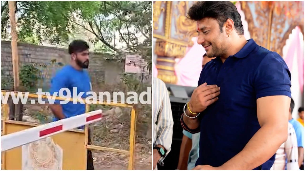 ಜೈಲಿನಲ್ಲಿರೋ ದರ್ಶನ್ ಭೇಟಿ ಮಾಡಿ ಬಂದ ಧನ್ವೀರ್; ‘ಹಯಗ್ರೀವ’ ಬಗ್ಗೆ ಚರ್ಚೆ? ಜೈಲಿನಲ್ಲಿರೋ ದರ್ಶನ್ ಭೇಟಿ ಮಾಡಿ ಬಂದ ಧನ್ವೀರ್; ‘ಹಯಗ್ರೀವ’ ಬಗ್ಗೆ ಚರ್ಚೆ?