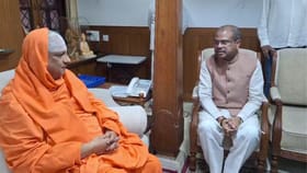 ಕೇಂದ್ರ ಸಚಿವ ಧರ್ಮೇಂದ್ರ ಪ್ರಧಾನ್ ಅವರಿಂದ ಸುತ್ತೂರು ಮಠಕ್ಕೆ ಭೇಟಿ