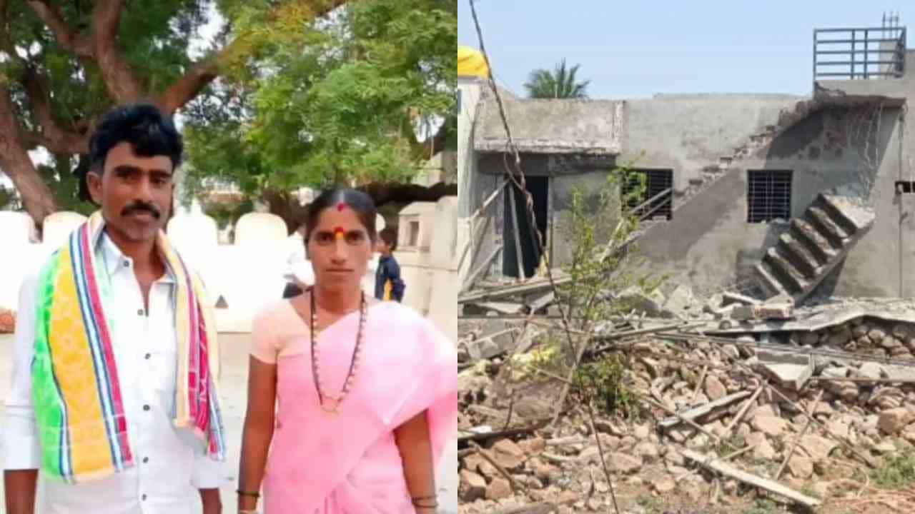 ರಾಯಚೂರಿನಲ್ಲಿ ಘೋರ ದುರಂತ: ದಂಪತಿಯನ್ನು ಬಲಿಪಡೆದ ಕನಸಿನ ಮನೆ!
