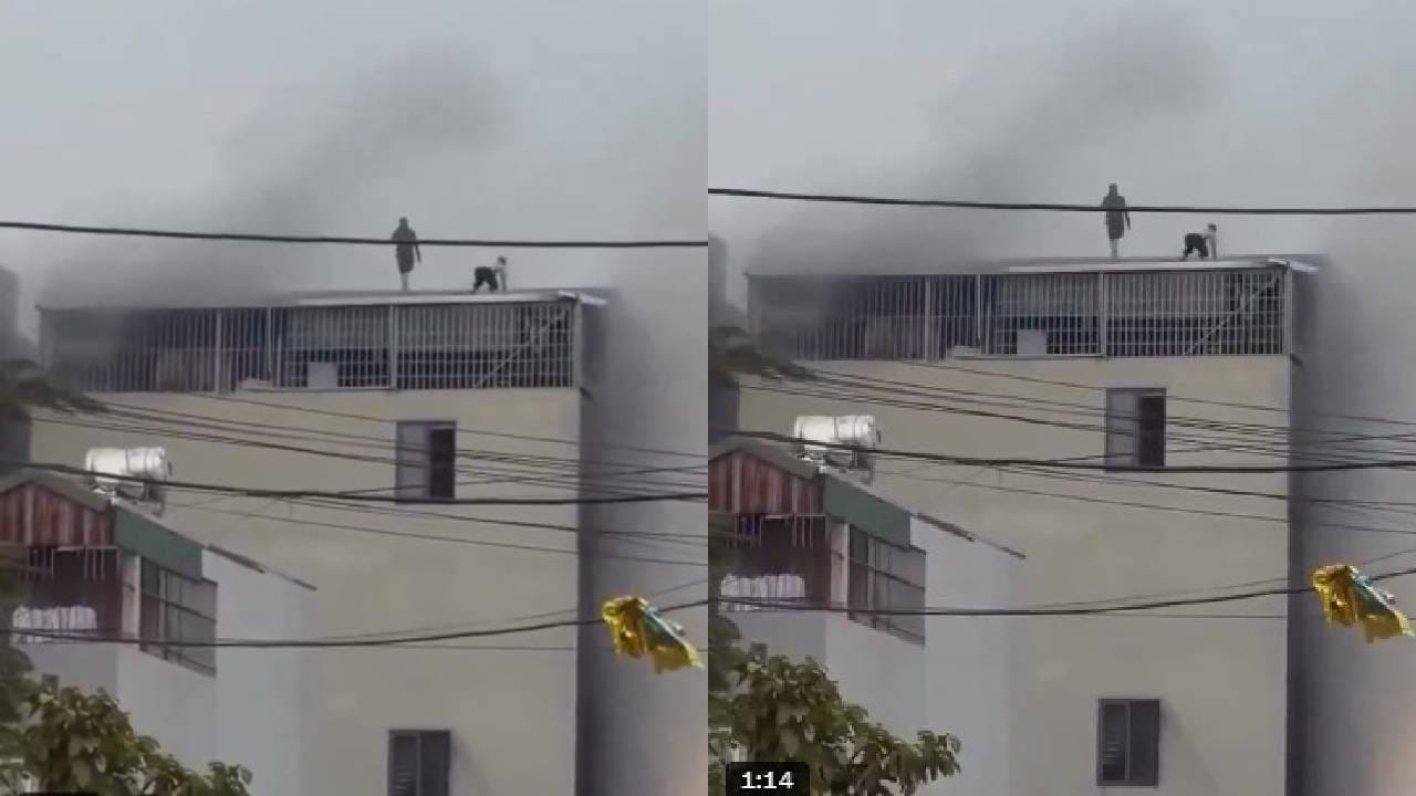 ವೀಡಿಯೋ: ಬೆಂಕಿಯಿಂದ ಏಳು ಜನರನ್ನು ರಕ್ಷಿಸಲು ಸುತ್ತಿಗೆ ಯುವಕರು ಒಡೆದು ನುಗ್ಗಿದರು