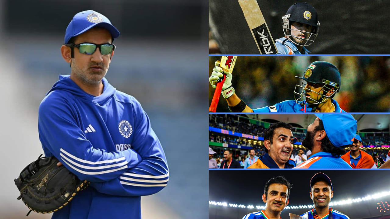 ಆಟಗಾರನಾಗಿ ಗೌತಮ್ ಗಂಭೀರ್ 2007 ರ ಟಿ20 ವಿಶ್ವಕಪ್ ಮತ್ತು 2011 ರ ಏಕದಿನ ವಿಶ್ವಕಪ್ ಗೆಲ್ಲುವಲ್ಲೊ ಪ್ರಮುಖ ಪಾತ್ರವಹಿಸಿದ್ದರು. ಈ ಎರಡೂ ಫೈನಲ್​ಗಳಲ್ಲೂ ಗಂಭೀರ್ ಅರ್ಧಶತಕದ ಇನ್ನಿಂಗ್ಸ್ ಆಡಿ ತಂಡದ ಗೆಲುವಿನ ರೂವಾರಿ ಎನಿಸಿಕೊಂಡಿದ್ದರು. ಇದೀಗ ಗಂಭೀರ್ ಮುಖ್ಯ ಕೋಚ್ ಆಗಿ ತಂಡವನ್ನು ಎರಡೆರಡು ಬಾರಿ ಚಾಂಪಿಯನ್ ಮಾಡಿ ಇತಿಹಾಸ ಸೃಷ್ಟಿಸಿದ್ದಾರೆ.