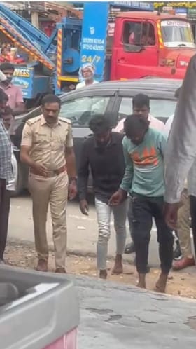 ಚಿನ್ನದ ಸರ ಕಿತ್ತು ಪರಾರಿಯಾಗಿದ್ದ ಕಳ್ಳರು 24ಗಂಟೆಯೊಳಗೆ ಅರೆಸ್ಟ್​