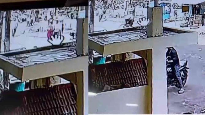 ಕೈ ಮುಖಂಡನ ಹತ್ಯೆ ಯತ್ನ: ಚಾಕುವಿನಿಂದ ಚುಚ್ಚುವ ದೃಶ್ಯ ಸಿಸಿಟಿವಿಯಲ್ಲಿ ಸೆರೆ