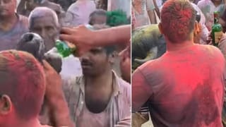 ಬೋನ್ ಬಳಿ ನಿಂತಿದ್ದ ಬಾಲಕಿ ಮೇಲೆ ಹೇಗೆ ಸಿಂಹ ದಾಳಿ ಮಾಡ್ತು ನೋಡಿ