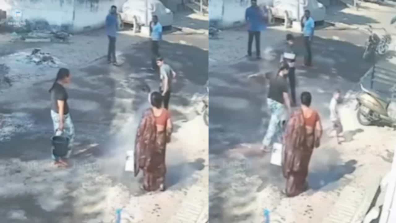Video: ಬಣ್ಣ ಎರಚಿದ್ದಕ್ಕೆ 4 ವರ್ಷದ ಮೊಮ್ಮಗನ ಮೇಲೆ ಬಿಸಿನೀರು ಸುರಿದ ಅಜ್ಜಿ: ವಿಲವಿಲನೆ ಒದ್ದಾಡಿದ ಬಾಲಕ Video: ಬಣ್ಣ ಎರಚಿದ್ದಕ್ಕೆ 4 ವರ್ಷದ ಮೊಮ್ಮಗನ ಮೇಲೆ ಬಿಸಿನೀರು ಸುರಿದ ಅಜ್ಜಿ: ವಿಲವಿಲನೆ ಒದ್ದಾಡಿದ ಬಾಲಕ
