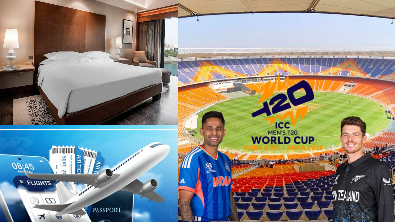 ಟಿ20 ವಿಶ್ವಕಪ್ ಫೈನಲ್; ಅಹಮದಾಬಾದ್‌ನಲ್ಲಿ 10 ಸಾವಿರದಿಂದ ಮುಕ್ಕಾಲು ಲಕ್ಷಕ್ಕೇರಿದ ರೂಮ್​ ಬೆಲೆ