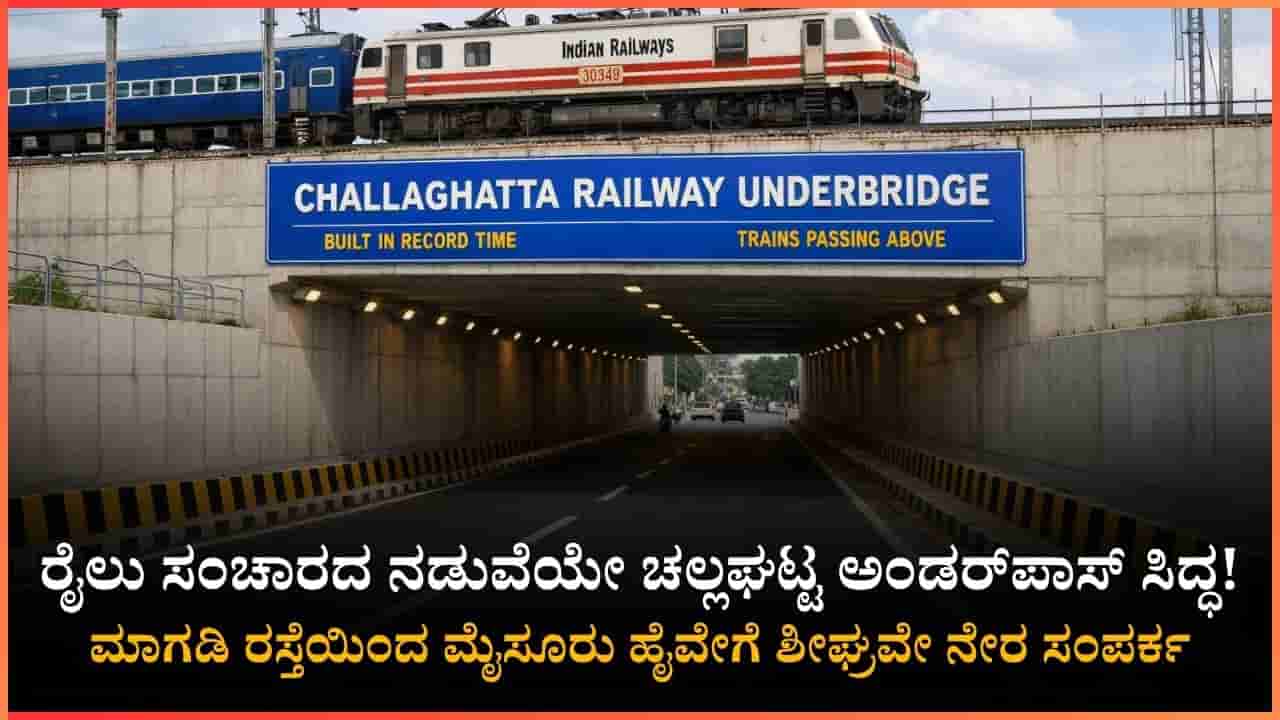 ಇದು ಎಂಜಿನಿಯರಿಂಗ್ ಲೋಕದ ಹೊಸ ಮೈಲಿಗಲ್ಲು ! ಮೇಲೆ ರೈಲುಗಳ ಸಂಚಾರ, ಕೆಳಗೆ ಜನರಿಗಾಗಿ ಅಂಡರ್ಪಾಸ್