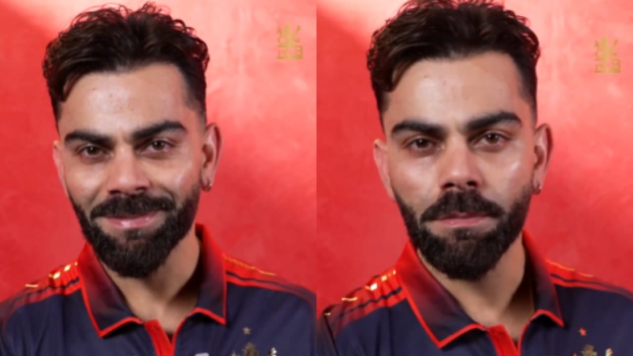 ಕೊಹ್ಲಿ ಅವರ ಕೇಶವಿನ್ಯಾಸದಲ್ಲಿನ ಬದಲಾವಣೆ ಅಭಿಮಾನಿಗಳನ್ನು ಅಚ್ಚರಿಗೊಳಿಸಿತು. ಅವರ ಹೇರ್​ಸ್ಟೈಲ್ ಮೊದಲಿಗಿಂತ ಸಂಪೂರ್ಣವಾಗಿ ಭಿನ್ನವಾಗಿ ಕಾಣಿಸಿದೆ. ಇದು ಅಭಿಮಾನಿಗಳನ್ನು ಅಚ್ಚರಿಗೊಳಿಸಿತು. ಕೊಹ್ಲಿ ಹೊಸ ಲುಕ್​​ನ ಫೋಟೊ ಇಲ್ಲಿದೆ ನೋಡಿ. ಸದ್ಯ ಈ ಫೋಟೊಗಳು ಸಾಮಾಜಿಕ ಜಾಲತಾಣಗಳಲ್ಲೂ ವೈರಲ್ ಆಗುತ್ತಿವೆ.