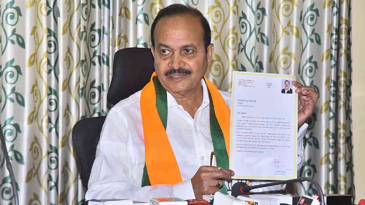 ಅಸಮಾಧಾನ ಸ್ಫೋಟ:  ಕರ್ನಾಟಕ ಬಿಜೆಪಿ ಶಿಸ್ತು ಸಮಿತಿ ಅಧ್ಯಕ್ಷ ರಾಜೀನಾಮೆ