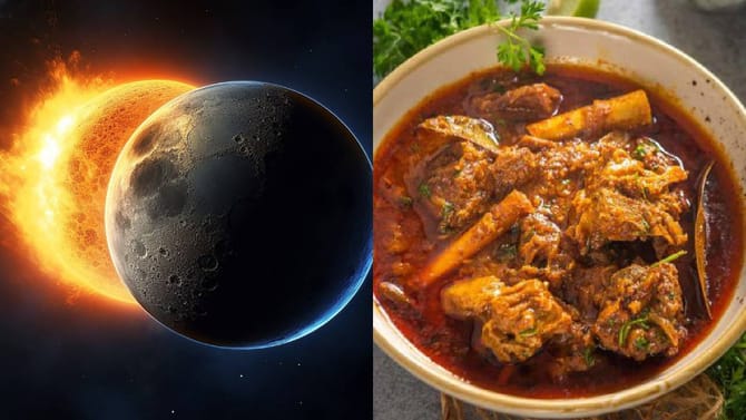 ಗ್ರಹಣ ಕಾಲದಲ್ಲಿ ಮಾಂಸಾಹಾರ ಸೇವಿಸಬಹುದೇ?