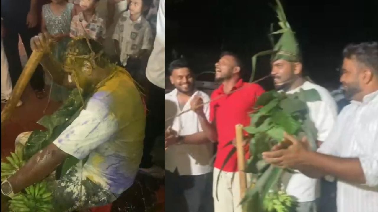 ಮುಸ್ಲಿಂ ಯುವಕನ ಮದುವೆ ಸಂಭ್ರಮದ ವೇಳೆ ದೈವಕ್ಕೆ ಅವಮಾನ? ವಿವಾದಕ್ಕೆ ಕಾರಣವಾಯ್ತು ವರನ ವೇಷ