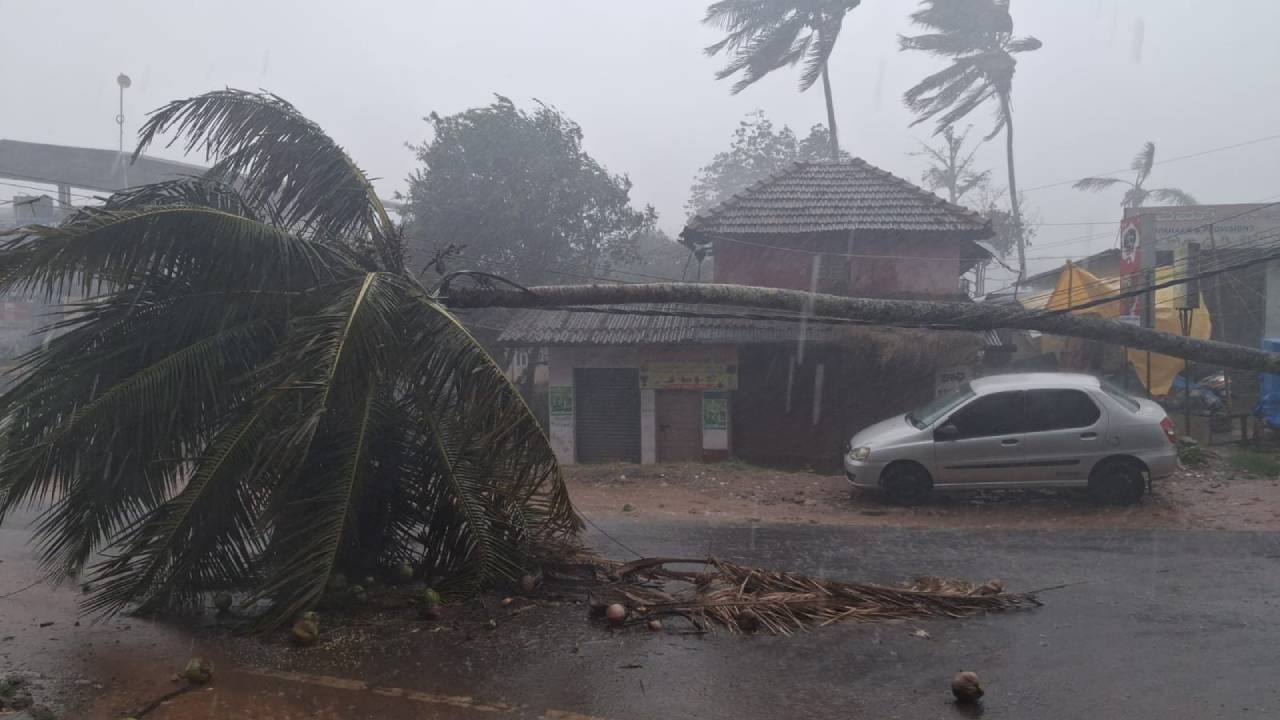 ರಾಜ್ಯದ ಕೆಲವೆಡೆ ಬಿರುಗಾಳಿ ಸಹಿತ ಮಳೆ: ಧಾರಾಕಾರ ಮಳೆಗೆ ಹಲವು ಅವಾಂತರ