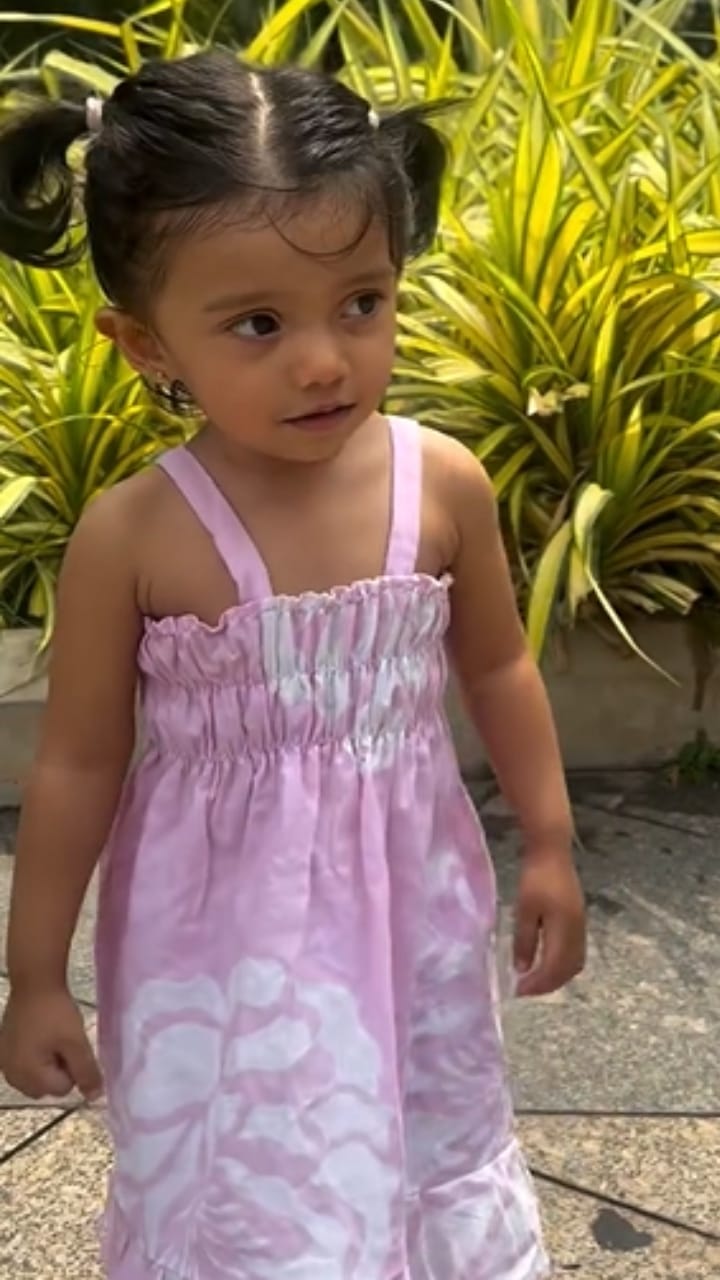 ಮುದ್ದು ಮಗಳ ಮುದ್ದಾದ ವಿಡಿಯೋ ಹಂಚಿಕೊಂಡ ಮಿಲನಾ ನಾಗರಾಜ್