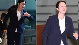 ಸಭೆಗೆ ಕೇವಲ 5 ನಿಮಿಷ ತಡವಾಗಿ ಬಂದಿದ್ದಕ್ಕೆ ಕ್ಷಮೆಯಾಚಿಸಿದ ಜಪಾನ್ ಸಚಿವೆ