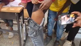 ರೂಮಿನಲ್ಲಿ ಕೂಡಿ ಹಾಕಿ ಬೆಲ್ಟ್‌ನಿಂದ ಬಾರಿಸಿದ ಪ್ರಿನ್ಸಿಪಾಲ್!