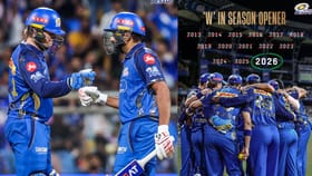 ದಾಖಲೆಯ ಗುರಿ ಬೆನ್ನಟ್ಟಿ ಗೆದ್ದ ಮುಂಬೈ ಇಂಡಿಯನ್ಸ್