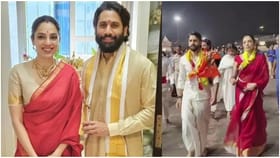 ಜಗನ್ನಾಥನ ದರ್ಶನ ಪಡೆದ ನಾಗ ಚೈತನ್ಯ-ಶೋಭಿತಾ ದಂಪತಿ