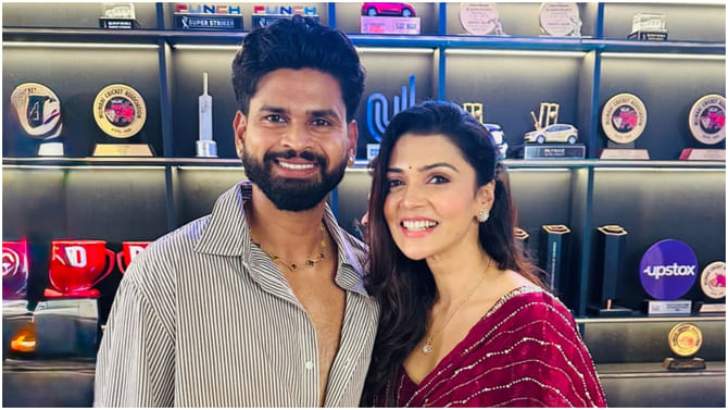 ಶ್ರೇಯಸ್ ಅಯ್ಯರ್ ಜೊತೆ ಕನ್ನಡದ ನಟಿ ನಿಮಿಕಾ ರತ್ನಾಕರ್ ಫೋಟೋ ವೈರಲ್