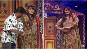 ‘ನೀರಿಗೆ ಬಾರೆ ಚನ್ನಿ’ ಹಾಡಿಗೆ ರಚಿತಾ-ದುನಿಯಾ ವಿಜಯ್ ಡ್ಯಾನ್ಸ್