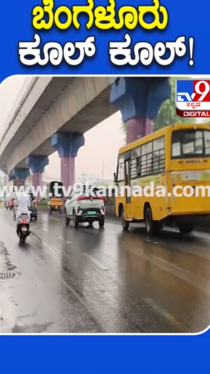 ತುಂತುರು ಮಳೆ: ಬೆಂಗಳೂರು ಕೂಲ್​ ಕೂಲ್​