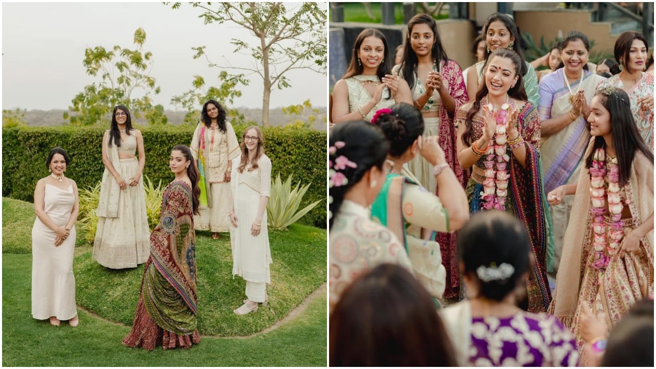 ರಶ್ಮಿಕಾ ಮಂದಣ್ಣ ಹಾಗೂ ವಿಜಯ್ ಅವರು ವಿವಾಹಪೂರ್ವ ಶಾಸ್ತ್ರಗಳ ಫೋಟೋಗಳನ್ನು ಹಂಚಿಕೊಂಡಿದ್ದಾರೆ. ಫೆಬ್ರವರಿ 25ರಂದು ಒಂದಷ್ಟು ಶಾಸ್ತ್ರಗಳು ನಡೆದಿದ್ದವು. ಅವುಗಳ ಫೋಟೋಗಳನ್ನು ರಶ್ಮಿಕಾ ರಿವೀಲ್ ಮಾಡಿದ್ದಾರೆ. 