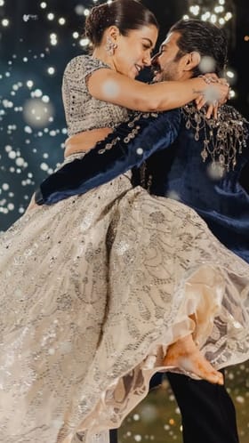 ಸಂಗೀತ್ ಕಾರ್ಯಕ್ರಮದಲ್ಲಿ ರಶ್ಮಿಕಾ-ವಿಜಯ್ ಡ್ಯಾನ್ಸ್ ವಿಡಿಯೋ