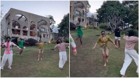 ರಶ್ಮಿಕಾ ಜೊತೆ ಡ್ಯಾನ್ಸ್ ಮಾಡಿದ ವಿಜಯ್ ಸಹೋದರ