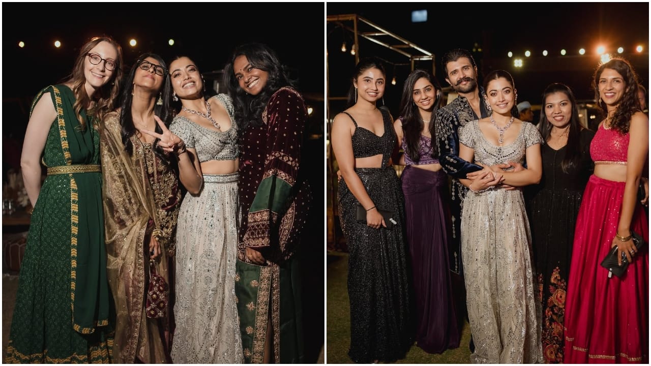 ಸಿನಿಮಾದಲ್ಲಿ ಮಾತ್ರವಲ್ಲದೇ ನಿಜಜೀವನದಲ್ಲೂ ರಶ್ಮಿಕಾ ಹಾಗೂ ವಿಜಯ್ ಜೋಡಿ ಆಗಿದ್ದು ಅವರ ಅಭಿಮಾನಿಗಳಿಗೆ ಸಖತ್ ಖುಷಿ ನೀಡಿದೆ. ಮದುವೆಯ ಫೋಟೋಸ್ ನೋಡಿ ಫ್ಯಾನ್ಸ್ ಕಮೆಂಟ್ ಮಾಡಿದ್ದಾರೆ.