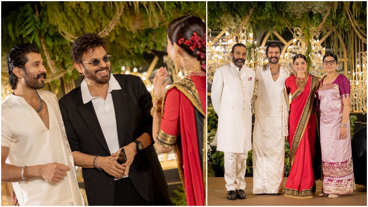 ಎರಡೂ ಕುಟುಂಬದವರು ಜೊತೆಯಾಗಿ ಆರತಕ್ಷತೆ ಕಾರ್ಯಕ್ರಮ ಮಾಡಿದ್ದಾರೆ. ಕನ್ನಡ, ತಮಿಳು, ಹಿಂದಿ, ತೆಲುಗು ಮುಂತಾದ ಭಾಷೆಯ ಚಿತ್ರರಂಗದ ಅನೇಕ ಸೆಲೆಬ್ರಿಟಿಗಳು ಬಂದು ನವ ಜೋಡಿಗೆ ಶುಭ ಹಾರೈಸಿದ್ದಾರೆ.