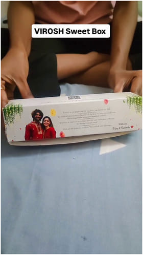 ರಶ್ಮಿಕಾ ಕೊಟ್ಟ ಸ್ವೀಟ್​​ ಬಾಕ್ಸ್ ಅಲ್ಲಿರೋದು ಇಷ್ಟೇನಾ?