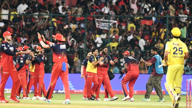 ಚಿನ್ನಸ್ವಾಮಿ ಮೈದಾನದಲ್ಲಿ ಆರ್​ಸಿಬಿ ದಾಖಲೆ ಹೇಗಿದೆ?