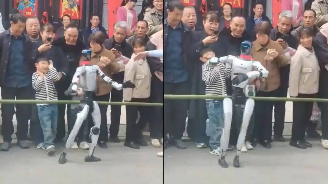 Video: ಡ್ಯಾನ್ಸ್ ಮಾಡುತ್ತಾ ಬಂದು ಬಾಲಕನ ಕೆನ್ನೆಗೆ ಹೊಡೆದ ರೋಬೋಟ್ Video: ಡ್ಯಾನ್ಸ್ ಮಾಡುತ್ತಾ ಬಂದು ಬಾಲಕನ ಕೆನ್ನೆಗೆ ಹೊಡೆದ ರೋಬೋಟ್