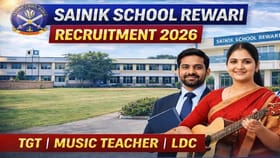 ಸೈನಿಕ್ ಶಾಲೆಯಲ್ಲಿ ಬೋಧಕ-ಬೋಧಕೇತರ ಹುದ್ದೆಗಳಿಗೆ ನೇಮಕಾತಿ