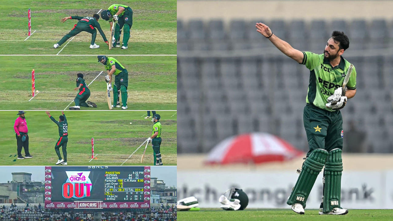 ರನೌಟ್ ಮಾಡಿದಕ್ಕೆ ಕೆರಳಿ ಕೆಂಡವಾದ ಪಾಕ್ ಆಟಗಾರ; ಇದರಲಿ ಯಾರದ್ದು ತಪ್ಪು? ನೀವೇ ನೋಡಿ