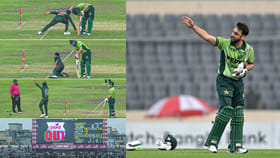 ಬೌಲರ್​ಗೆ ಬಾಲ್ ನೀಡಿ ರನೌಟ್ ಆದ ಪಾಕ್ ಬ್ಯಾಟರ್