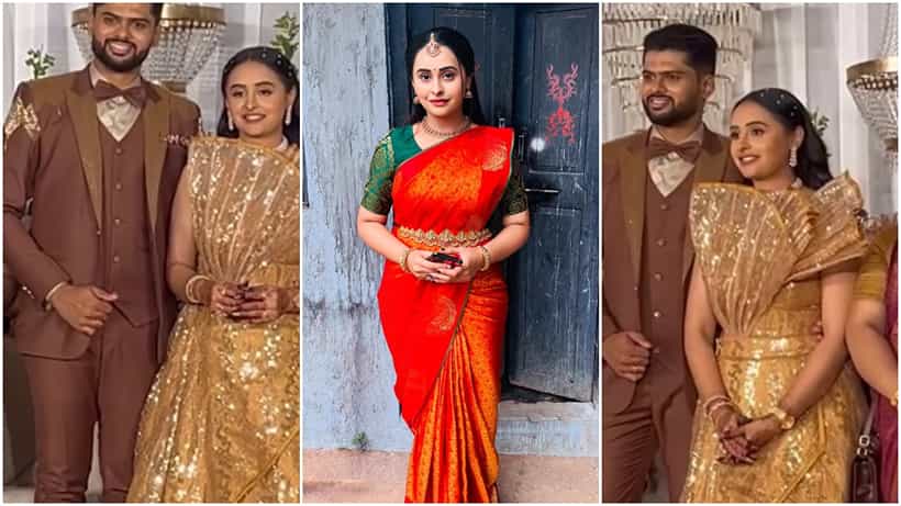 ಕಿರುತೆರೆ ನಟಿ ಸಂಜನಾ ಬುರ್ಲಿ ಮನೆಯಲ್ಲಿ ಮದುವೆ ಸಂಭ್ರಮ; ಅದ್ದೂರಿ ಆರತಕ್ಷತೆ